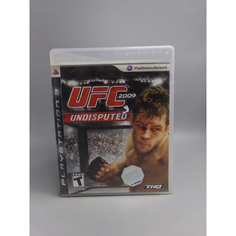 UFC‎ 2009 Undisputed PlayStation 3 PS3 Video Game THQ ESRB Teen